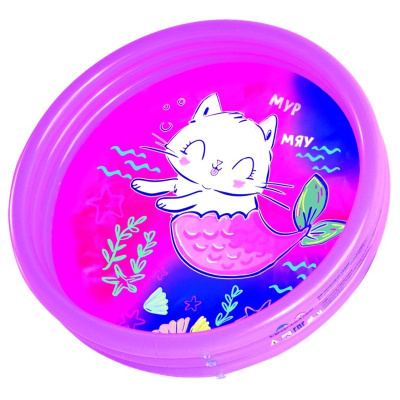 Бассейн надувной Мяу-мур Play Market 92003